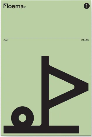 Catálogo da coleção Golf