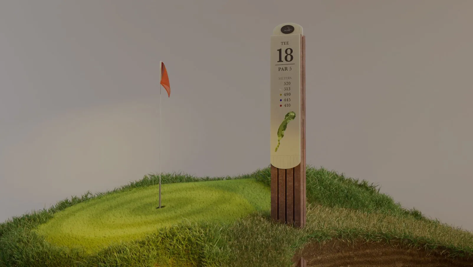 3D da coleção Golf