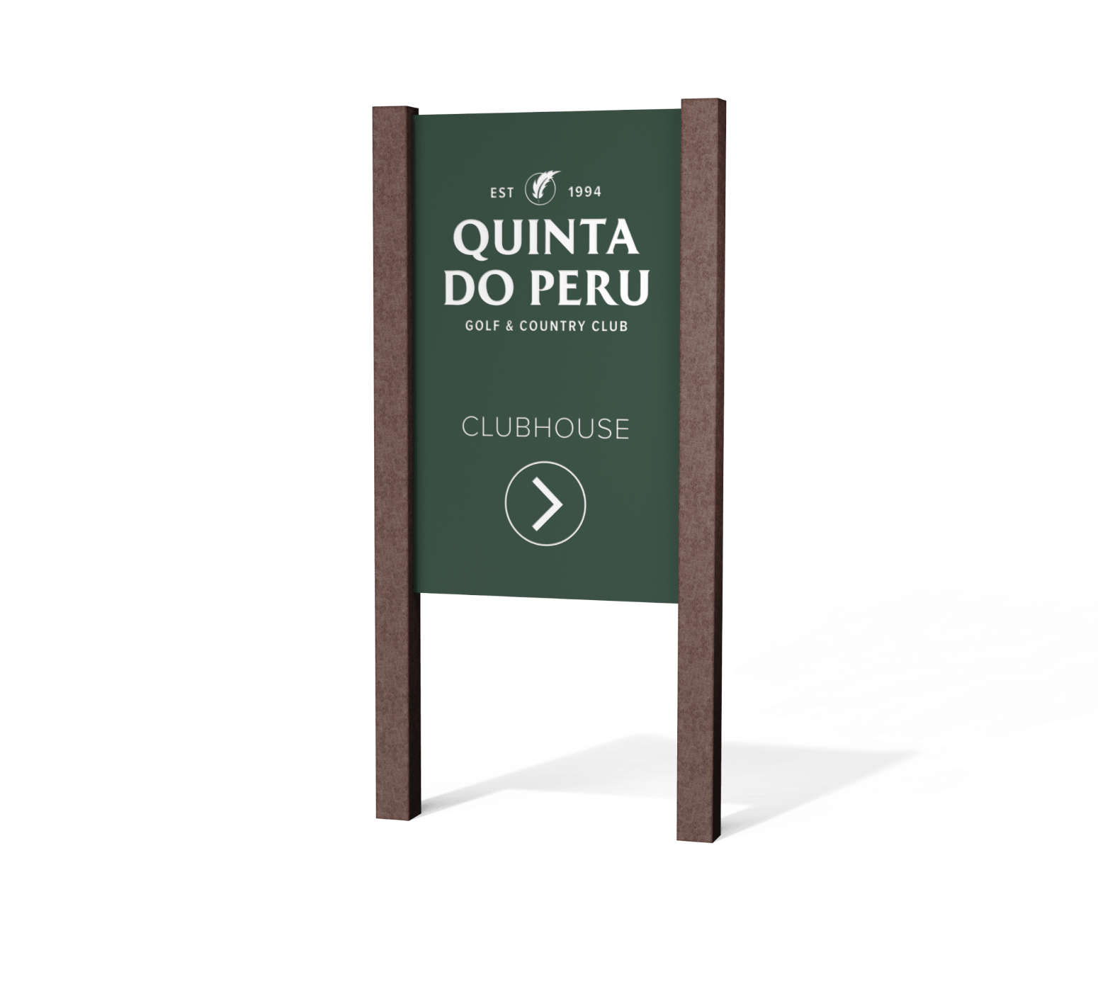 Totem direcional/informativo