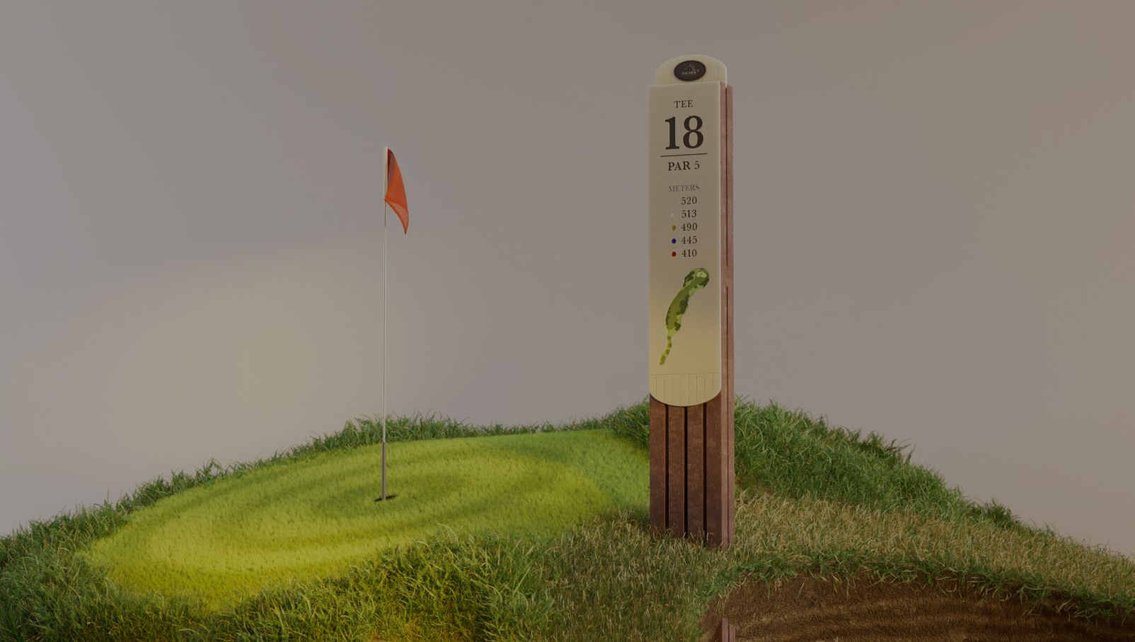 3D da coleção Golf