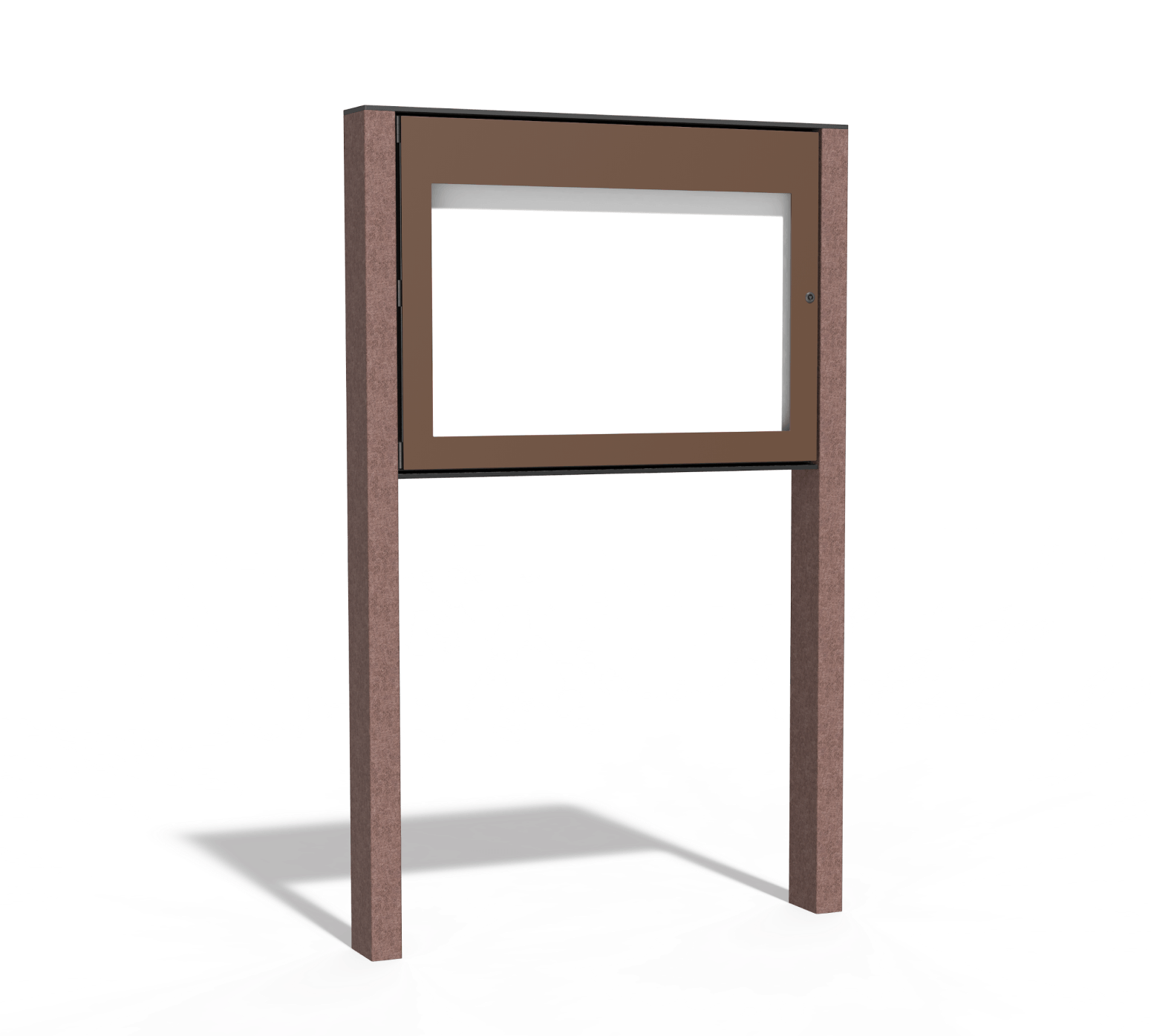 Painel com vitrine